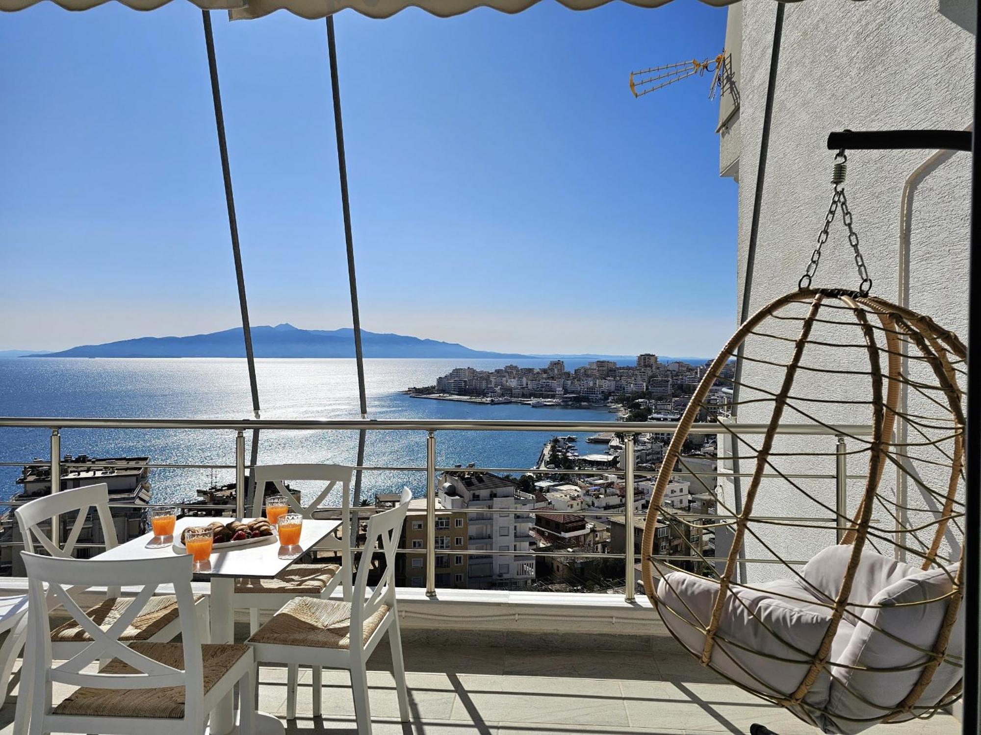 Panorama View Apartments Sarandë Exterior foto