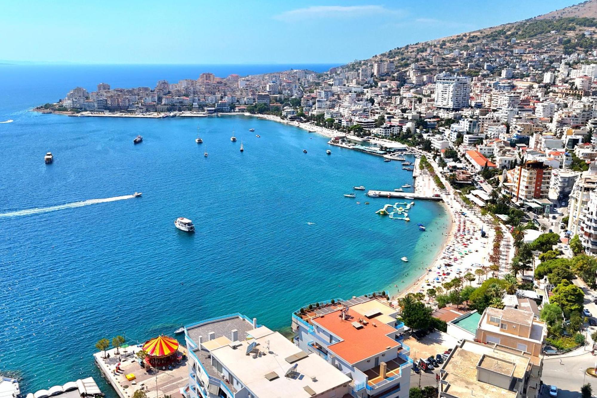 Panorama View Apartments Sarandë Exterior foto