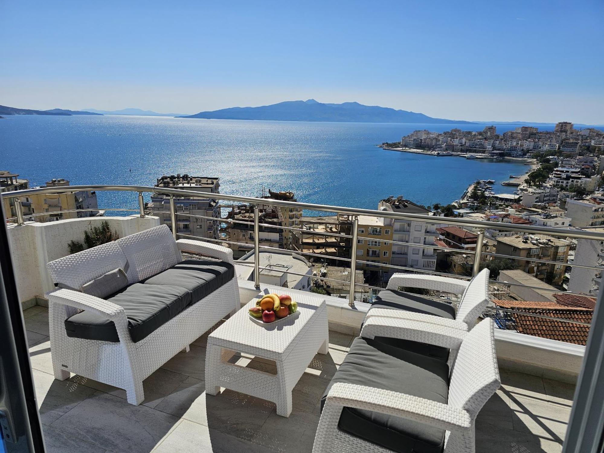 Panorama View Apartments Sarandë Exterior foto