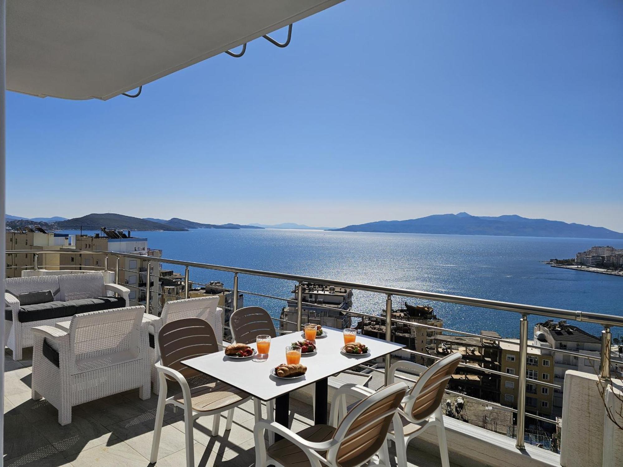 Panorama View Apartments Sarandë Exterior foto