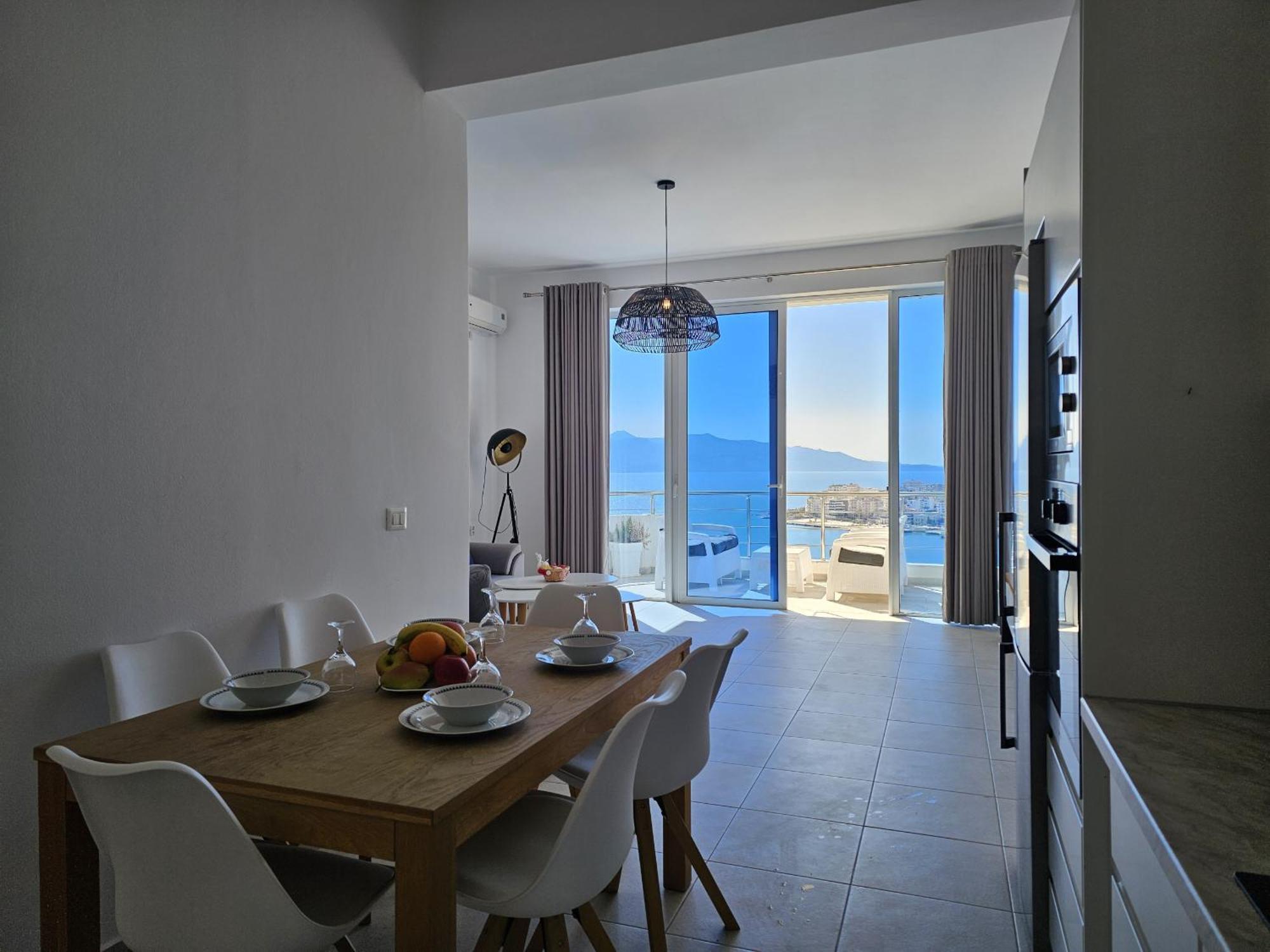 Panorama View Apartments Sarandë Exterior foto